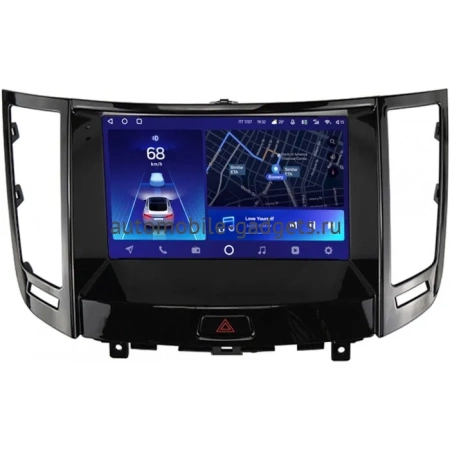 Штатное головное устройство Teyes CC2 PLUS 4/32 9 дюймов RM-9-1389 для Infiniti FX50 (S51), FX37 (S51), FX35 (S51), FX30d (S51) 2008-2013 (для авто без кругового обзора) на Android 10 (4G-SIM, DSP, QLed)