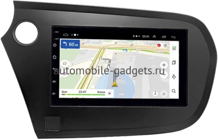 Honda Insight II 2009-2014 (левый руль) OEM 2/16 на Android 10 (GT7-RP-11-222-301) Honda Insight II 2009-2014 (левый руль) OEM 2/16 на Android 10 (GT7-RP-11-222-301)