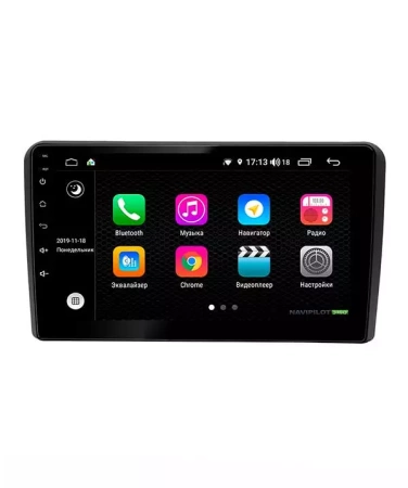 NaviPilot DROID10L штатная магнитола для Audi A4 (B6, B7) 2000-2009 на Android 10 с 2GB, DSP, 4G