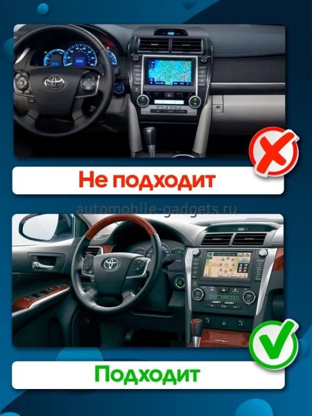 Штатная магнитола Toyota Camry XV50 2011-2014 Canbox Logic-i3 5722-10-169 на Android 11 (4G-SIM, 4/64, DSP, 360, QLed) (для авто без камеры)