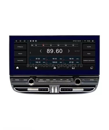 Wide Media MT8002QU-6/128 Штатный монитор 12.3" для Porsche Cayenne 2010-2017 на Android 10, 6/128Гб, DSP, 4G