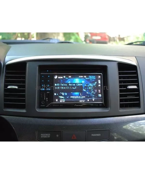 Переходная рамка AVIS Electronics AVS500FR (092) для MITSUBISHI LANCER X (2008-...), 2DIN