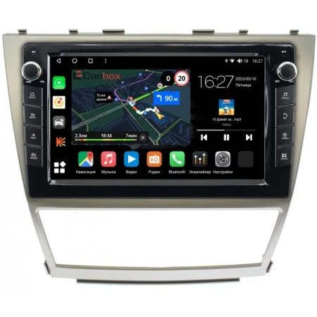 Toyota Camry XV40 2006-2011 Canbox M-Line 7825-1063 на Android 10 (4G-SIM, 2/32, DSP, QLed) С крутилками