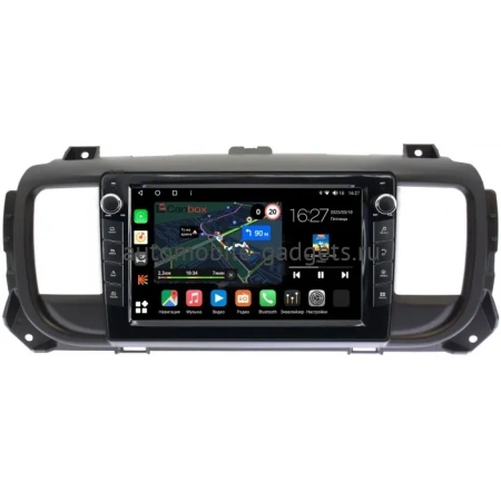 Штатная магнитола Canbox M-Line 7821-9296 для Peugeot Traveller, Expert 3 2016-2024 на Android 10 (4G-SIM, 2/32, DSP, IPS) С крутилками