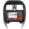 Штатная магнитола Canbox H-Line 7824-9-NI097N для Nissan March (K13) 2013-2024 на Android 10 (4G-SIM, 6/128, DSP, IPS) С крутилками