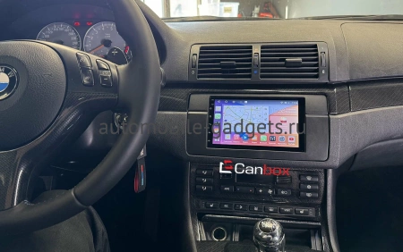 Магнитола в штатное место 2 din BMW 3 (E46) Canbox M-Line 9864-RP-11-498-202 на Android 10 (4G-SIM, 4/64, DSP) (173х98)