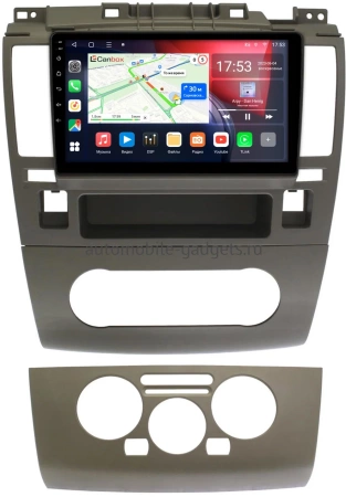 Штатная магнитола Nissan Tiida 2004-2013 (серая) Canbox L-Line 4169-9-0960 на Android 10 (4G-SIM, 2/32, TS18, DSP, QLed)