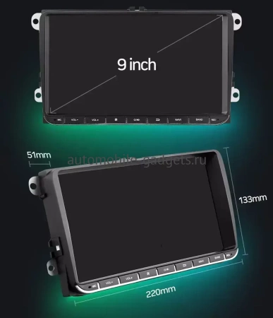 Штатная магнитола Volkswagen Amarok 2010-2024 Canbox H-Line 7304-4/64 Android 10 (4G-SIM, DSP, QLed)