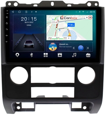 Ford Escape 2 2007-2012 (черная) Canbox L-Line 4169-9279 на Android 10 (4G-SIM, 2/32, TS18, DSP, QLed)