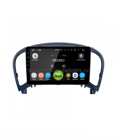 Roximo CarDroid RD-1210F штатная магнитола для Nissan Juke 2010+, Infiniti ESQ 2014+ на Android 10 с 4GB, DSP