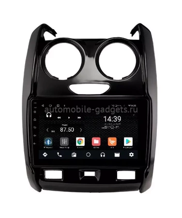 NaviPilot DROID10 ULTRA MAX 360 штатная магнитола для Renault Duster 2015-2020, Lada Largus 2021+ на Android 10 с 8Gb, DSP, 4G