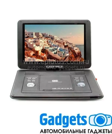LS-142T портативный DVD плеер 15" c цифровым тюнером DVB-T2