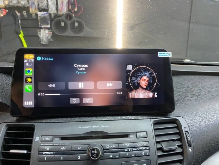 Штатная магнитола Wide Media KS-MFBc-QR T для Honda Accord 8 (2007-2013) на Android 10 (4G-SIM, 3/32, DSP, QLed)