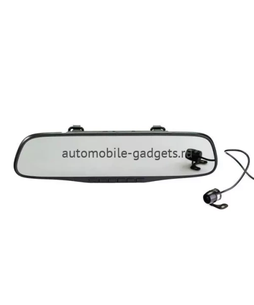 Зеркало заднего вида с камерой заднего вида SilverStone F1 NTK-351 Duo