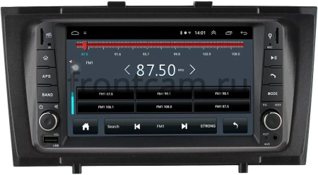 Магнитола в штатное место 2 din Toyota Avensis 3 2008-2015 OEM RK071-RP-TYAV25XD-39 на Android 9