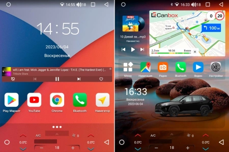 Штатное головное устройство Ford Explorer 5 2010-2019 Canbox H-Line (Tesla style) 9.7 дюймов 4/32 5621-1312-200 на Android 10 (4G-SIM, DSP, QLed)