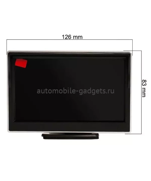 AVS0500BM Автомобильный монитор 5" для установки на приборную панель