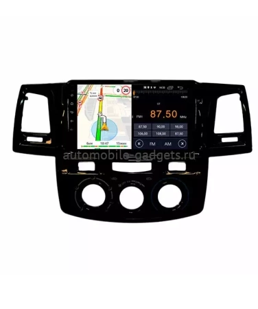 Parafar PF062FHD штатная магнитола для Toyota HiLux, Fortuner 2011-2015 на Android 11 с 2GB, DSP, 4G