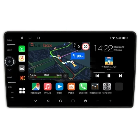 Mazda CX-9 2006-2016 Canbox M-Line 7850-10-1119 на Android 10 (4G-SIM, 2/32, DSP, QLed)