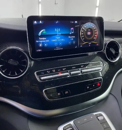 Radiola RDL-7832-12 Монитор 12,3" для Mercedes-Benz V-класс (W447) 2019-2022 NTG 6.0 Android 13, 8/128GB, 4G/LTE-SIM