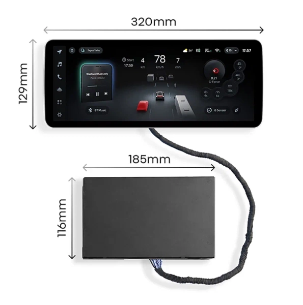 Магнитола под рамки 9", 10", 12.3" Teyes CC4 Pro 12.3 8/128 Split System на Android 13 (4G-SIM, DSP, QLed)
