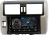 Магнитола в штатное место 2 din Canbox H-Line 5512-RP-TYLP15X-236 для Toyota LC Prado 150 2009-2013 (серебро) Android 10 (4G-SIM, 4/32, DSP, IPS)