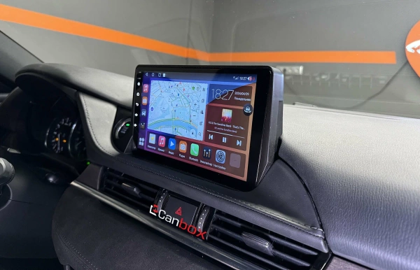 Штатное головное устройство Teyes CC3L WIFI 2/32 9 дюймов RM-9-1403 для Mazda 6 (GJ) 2018-2024, Atenza 2022-2023 на Android 8.1 (DSP, IPS, AHD)