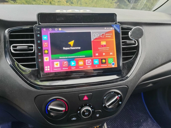 Штатная магнитола Hyundai Solaris 2 2020-2024 (для авто с экраном) Canbox EVO 5811-9-TK957 на Android 14 (4G-SIM, 6/128, DSP, QLed, AI, 360)