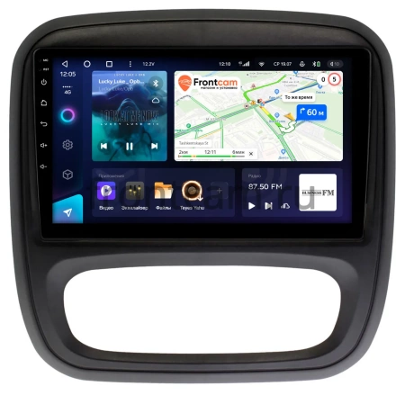 Штатное головное устройство Renault Trafic 3 2014-2021 Teyes CC3L 4/64 9 дюймов RM-9-RE053N на Android 10 (4G-SIM, DSP, IPS)