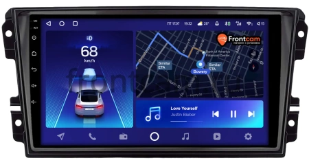 Штатное головное устройство Datsun on-DO, mi-DO 2015-2020 Teyes CC2 PLUS 4/64 9 дюймов RM-9-2005 на Android 10 (4G-SIM, DSP, QLed)