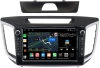 Штатная магнитола Hyundai Creta 2016-2021 Canbox M-Line 7825-1028 на Android 10 (4G-SIM, 2/32, DSP, QLed) С крутилками