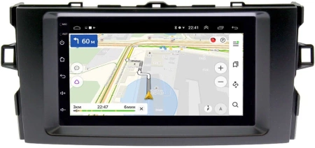 Магнитола в штатное место 2 din Toyota Auris 2006-2012 OEM на Android 10 (CarPlay, AHD, 1/32) (RK7-RP-TYAU15XB-176) (173х98)