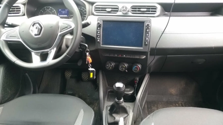 Штатная магнитола Canbox H-Line 7836-1095 для Renault Duster 2 2020-2024 (для авто без монитора) на Android 10 (4G-SIM, 4/32, DSP, QLed) С крутилками