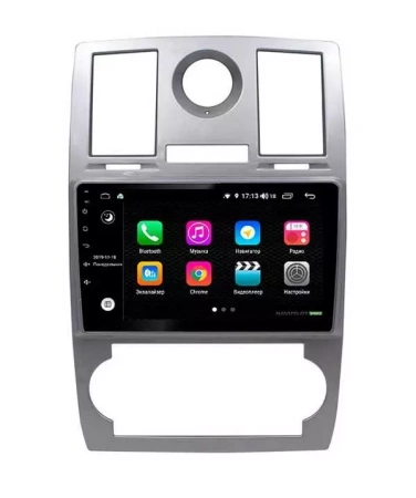 NaviPilot DROID10 ULTRA MAX штатная магнитола для Chrysler 300C (2004-2007) на Android 10 с 8Gb, DSP, 4G