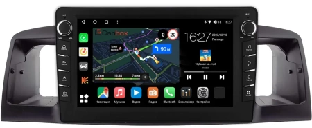 Штатная магнитола BYD F3 2005-2013 Canbox M-Line 7831-9076 на Android 10 (4G-SIM, 2/32, DSP, IPS) С крутилками