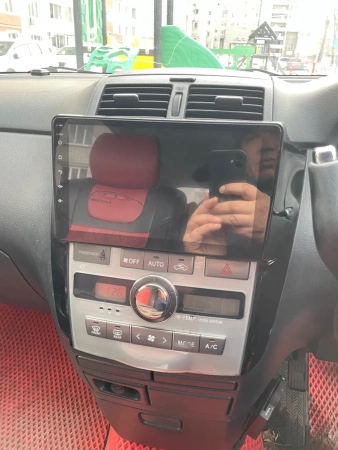 Штатная магнитола Toyota Ipsum (M20) 2001-2009 (Тип A, черная, глянцевая) Canbox EVO 5810-9-2157 на Android 14 (4G-SIM, 4/64, DSP, QLed, AI, 360)