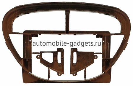 Штатная магнитола Peugeot 607 2000-2004 (под дерево, глянцевая) Canbox H-Line 7844-9-2038 на Android 10 (4G-SIM, 6/128, DSP, QLed)