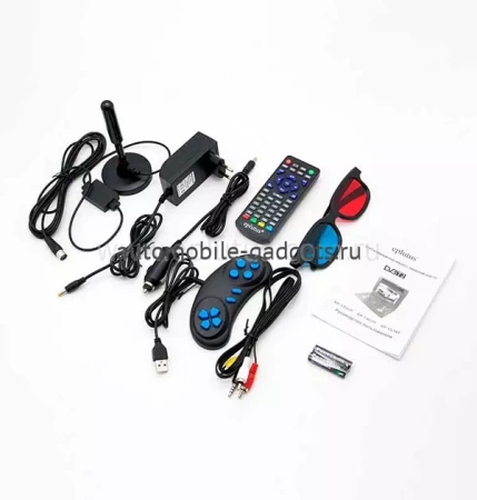 Eplutus EP-1403T портативный DVD плеер 15" c цифровым тюнером DVB-T2