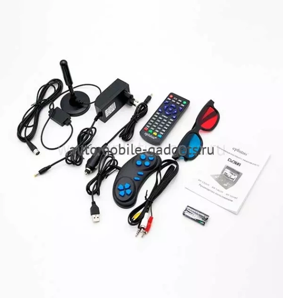 Eplutus EP-1403T портативный DVD плеер 15" c цифровым тюнером DVB-T2