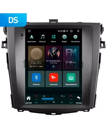 Toyota Corolla 10 2006-2013 Canbox M-Line (Tesla style) 9.7 дюймов 2/32 5620-1312-12 на Android 10 (4G-SIM, DSP, QLed)