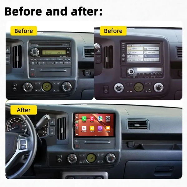 Honda Ridgeline 2005-2014 Canbox RS9-2685 1.5/32 Android 10 (IPS, DSP, CarPlay)