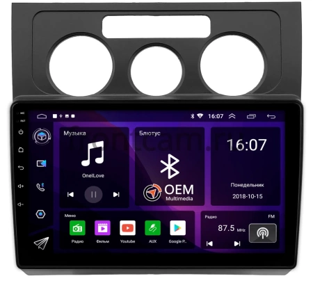 Volkswagen Touran 2003-2010 (авто без климат-контроля) Canbox GT10-1969 2/32 на Android 10 (IPS, DSP, CarPlay)