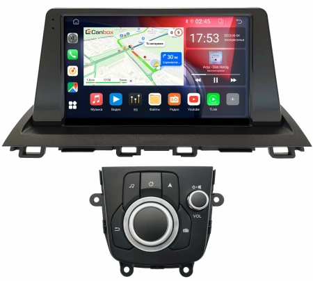 Штатная магнитола Mazda 3 (BM), Axela 3 2013-2019 Canbox GTR9-781 4/64 Android 10 (IPS, DSP, CarPlay)