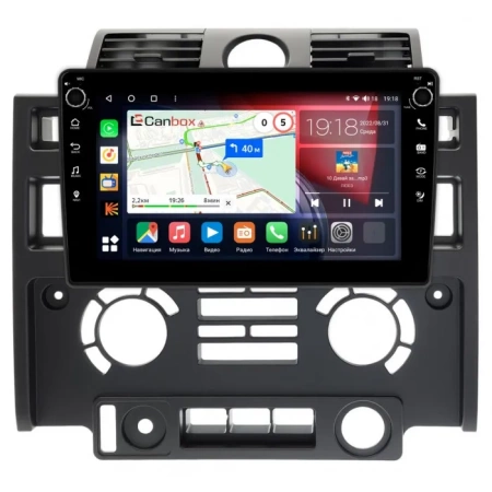 Штатная магнитола Land Rover Defender 2007-2016 Canbox H-Line 7804-9-013 на Android 10 (4G-SIM, 6/128, DSP, IPS) С крутилками