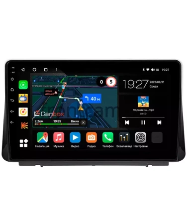 Штатная магнитола Canbox M-Line 4541-10-1822 для Ford Focus 4 2018-2024 на Android 10 (4G-SIM, 4/64, DSP, QLed)