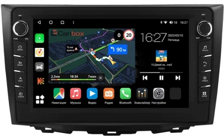 Штатная магнитола Suzuki Kizashi 2009-2014 Canbox M-Line 7831-9-2804 на Android 10 (4G-SIM, 2/32, DSP, IPS) С крутилками
