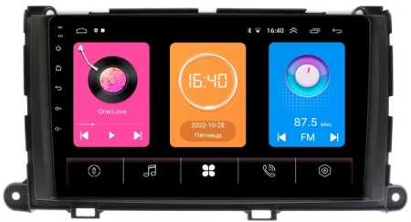 Штатная магнитола Toyota Sienna 3 2010-2014 OEM RK9-202 Android 10 (CarPlay, AHD, 1/32)