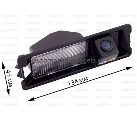 Штатная камера заднего вида Pleervox PLV-CAM-DAC01 для Dacia Logan Штатная камера заднего вида Pleervox PLV-CAM-DAC01 для Dacia Logan