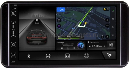 Магнитола в штатное место 2 din Canbox M-Line 5511-RP-TYUNBBW-43 для Toyota Universal Android 10 (4G-SIM, 2/32, DSP, IPS)