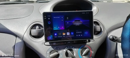 Штатная магнитола Canbox L-Line 4167-9-1225 для Toyota Echo, Vitz, Yaris 1999-2005 (крепление сверху) на Android 10 (4G-SIM, 3/32, TS18, DSP, QLed)